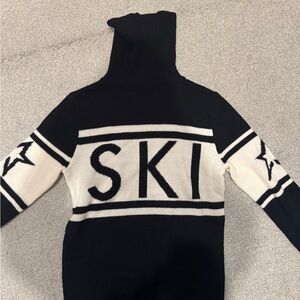 Perfect Moment Black Turtleneck Sweater